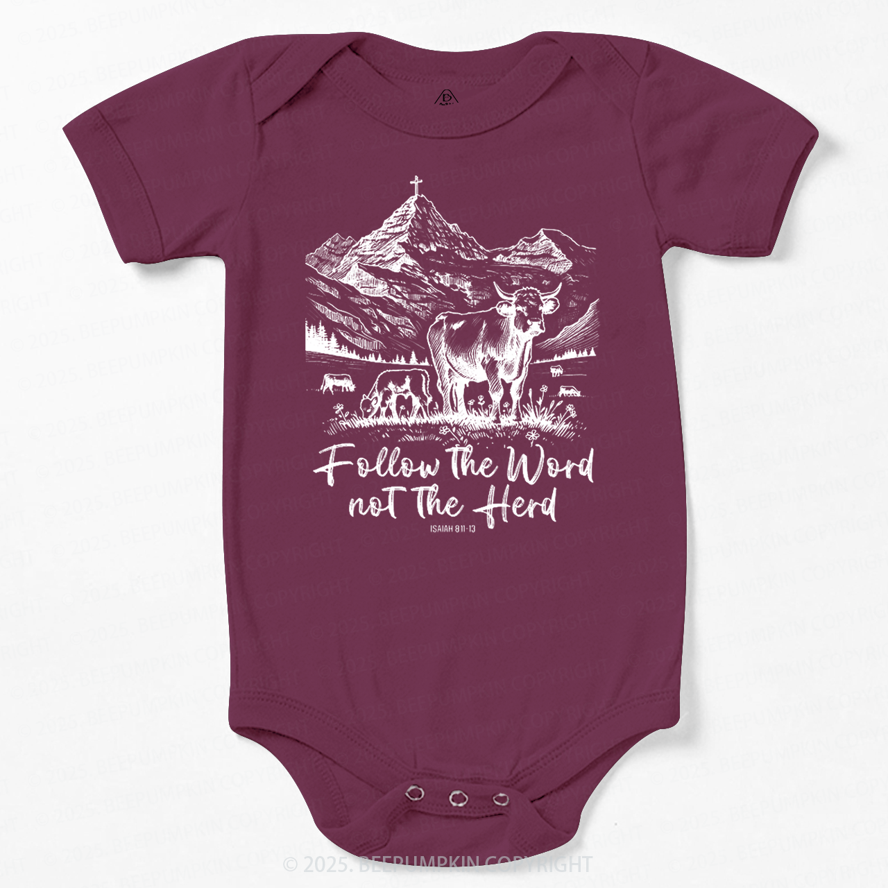 Follow The Word Not The Herd Bodysuit Beepumpkin