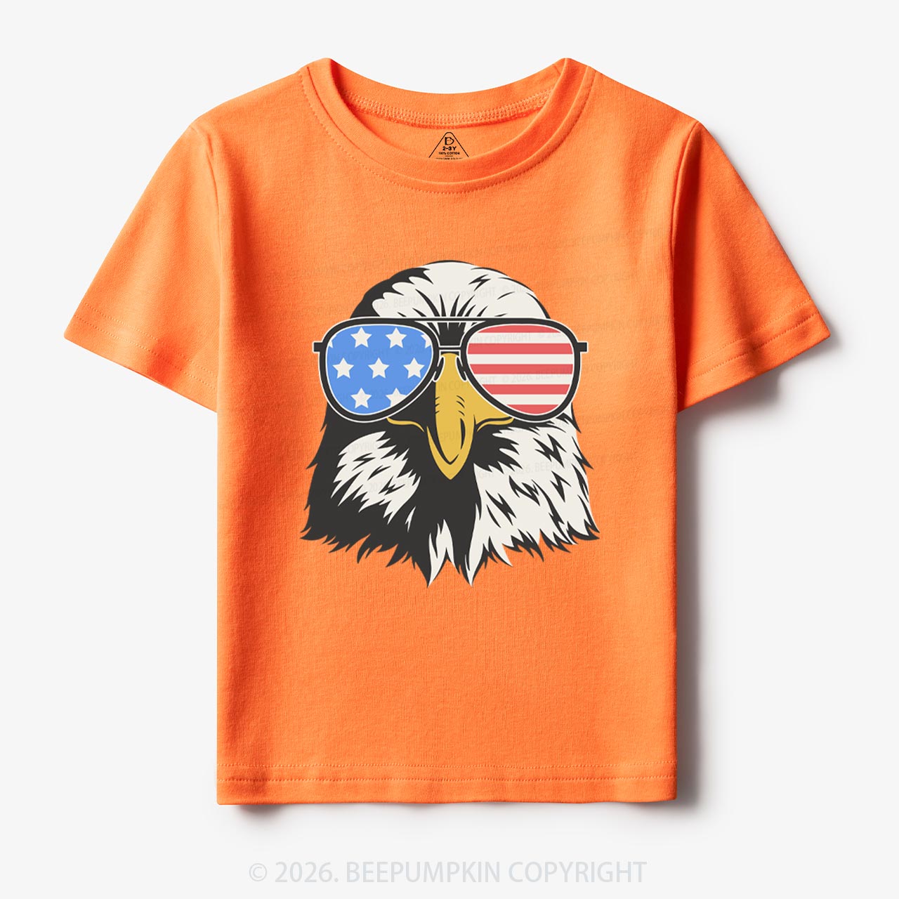Patriotic 4th Of July Eagle Toddler Tees