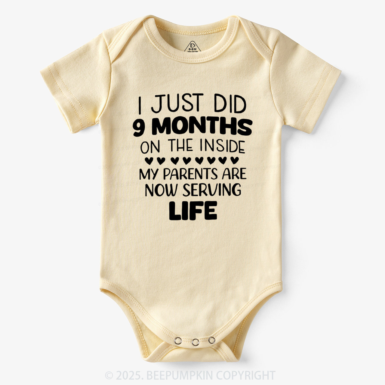 I Just Did 9 Months On The Inside Bodysuit Beepumpkin 7