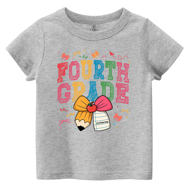 Personalized Girl Back To School Bundle Toddler&Kid's Tees Beepumpkin
