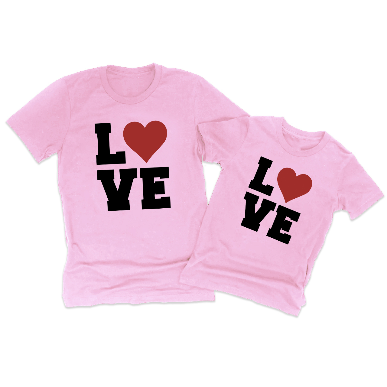 Love Valentine Family Matching Shirts