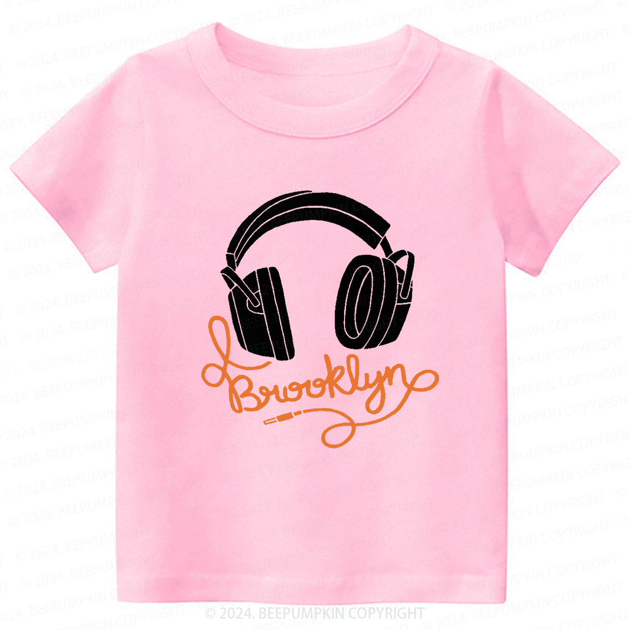 Headphone Cable Brooklyn Toddler&Kids Tees 8