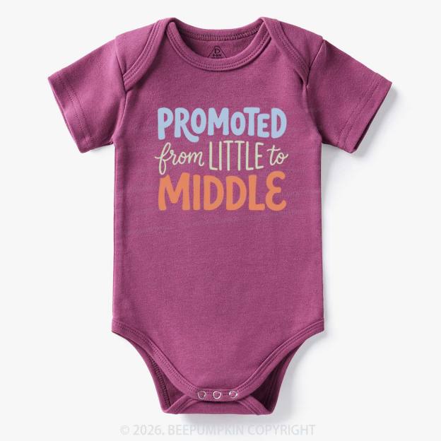 Promoted From Little To Middle Bodysuit