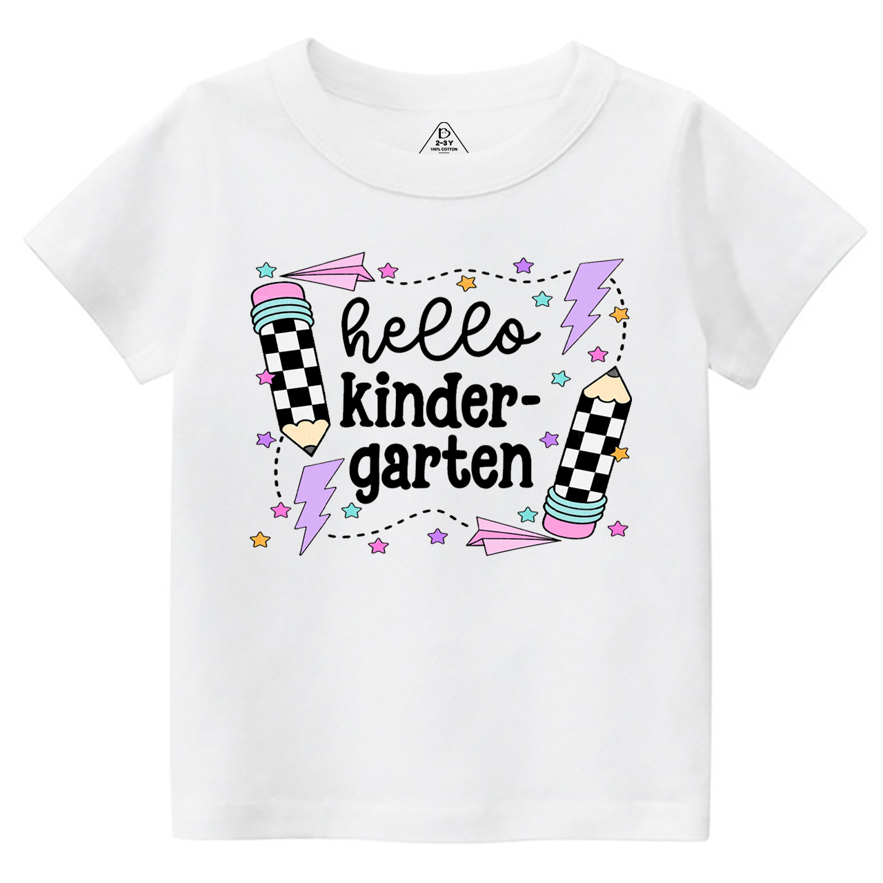 Retro Kindergarten Toddler&Kid's Tees Beepumpkin 