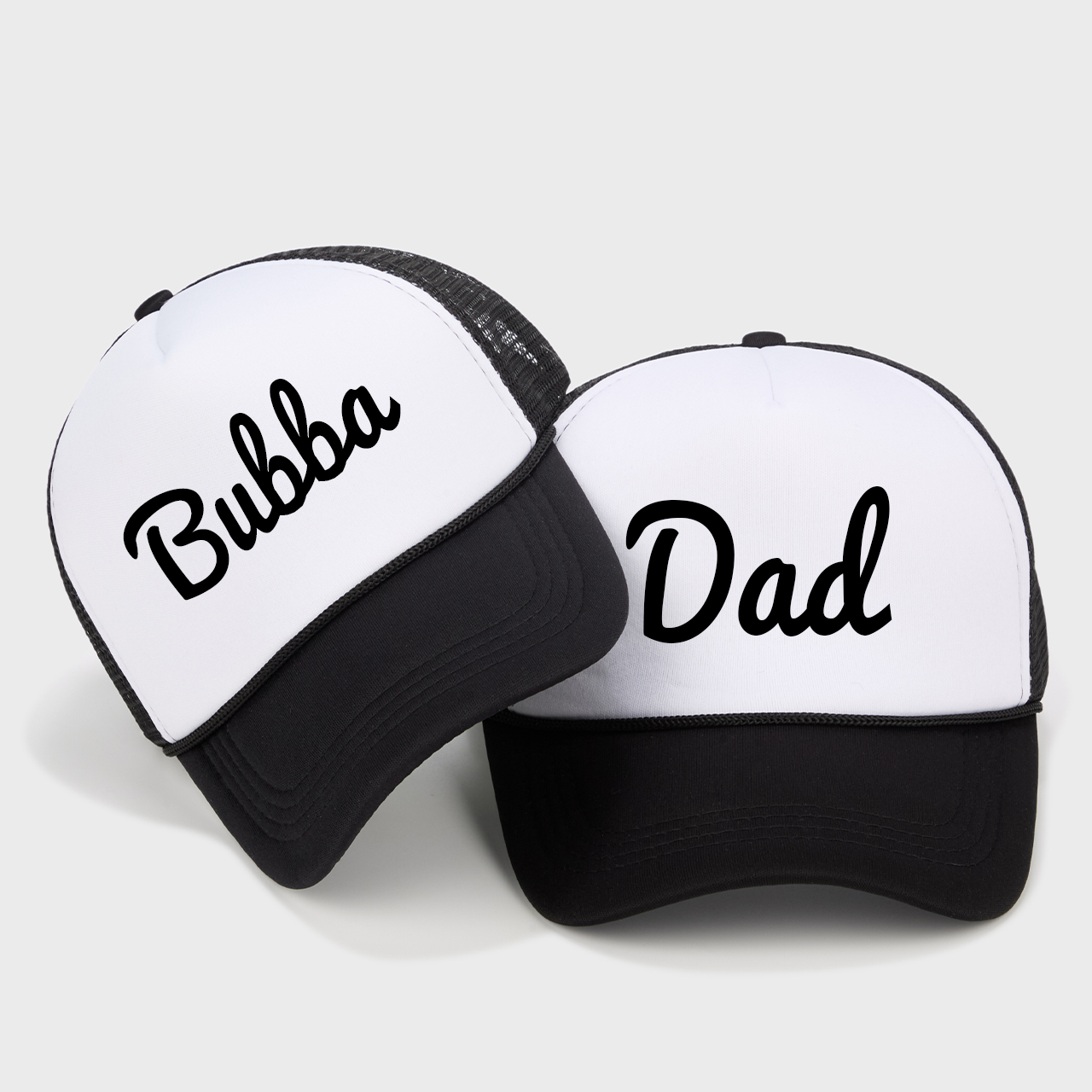 Personalized UPF 30+ Matching Family Trucker Hat