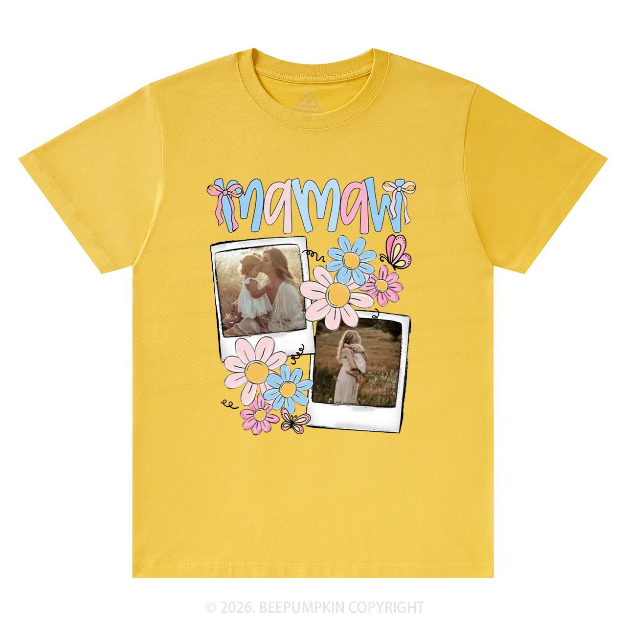 Personalized Photo Gift T-Shirt For Mom