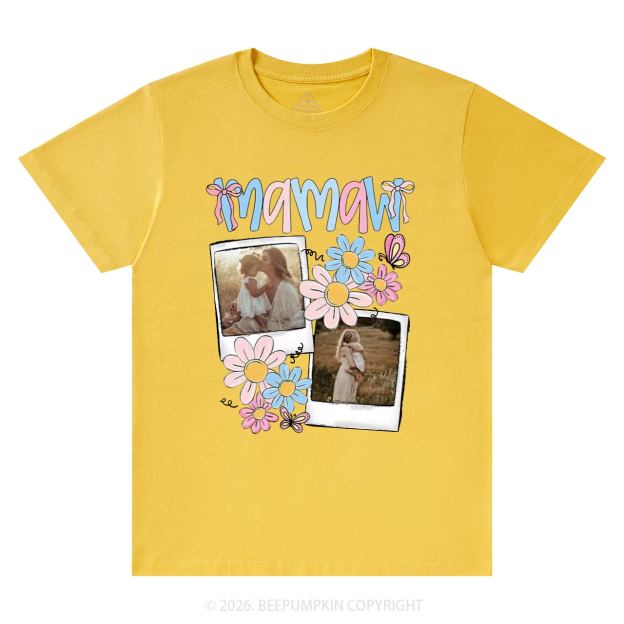 Personalized Photo Gift T-Shirt For Mom