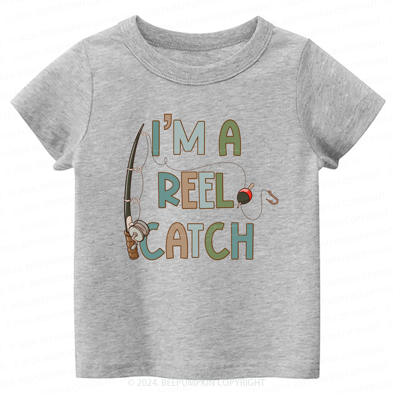 I'm A Reel Catch Toddler&Kids Tees