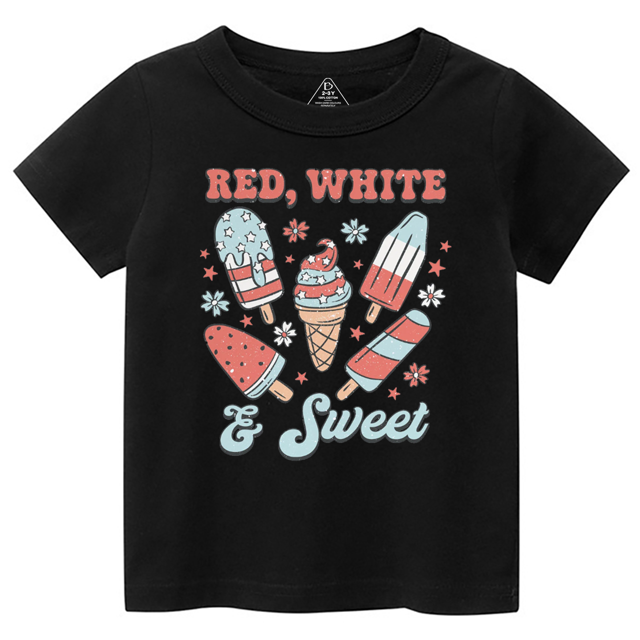 Red White And Sweet Toddler&Kid's Tees Beepumpkin 