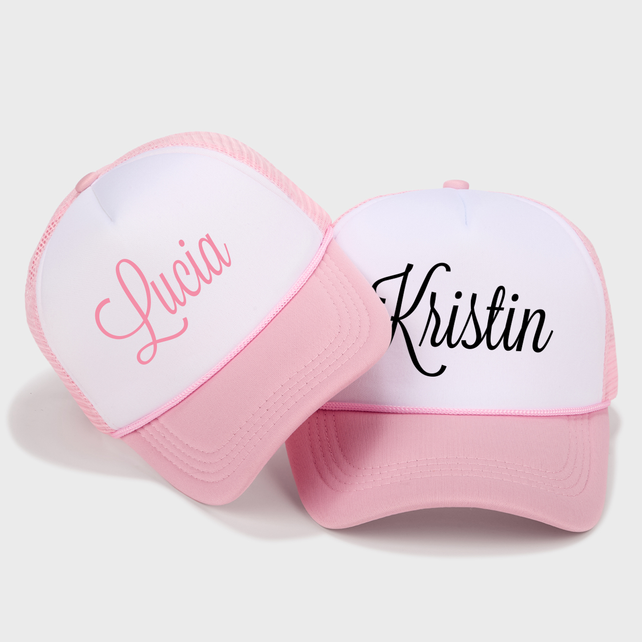 Personalized UPF 30+ Matching Family Trucker Hat