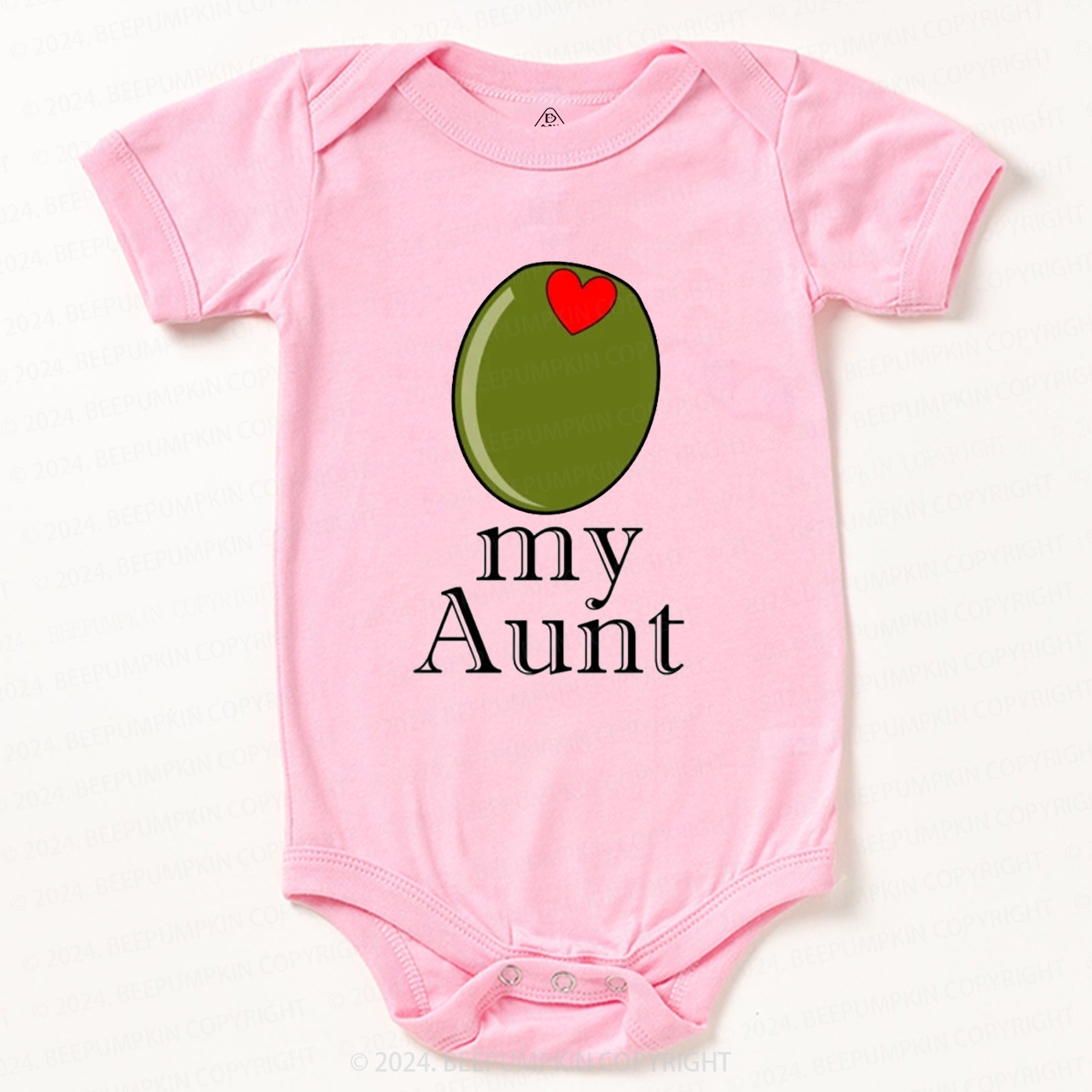 Olive My Aunt Baby Bodysuit 7
