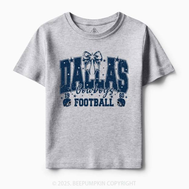 Cowboy Coquette Bow Toddler&Kid's Tees Beepumpkin