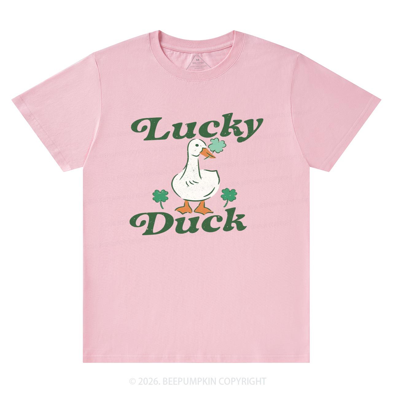 Lucky Duck St Patrick's Day T-Shirts Beepumpkin