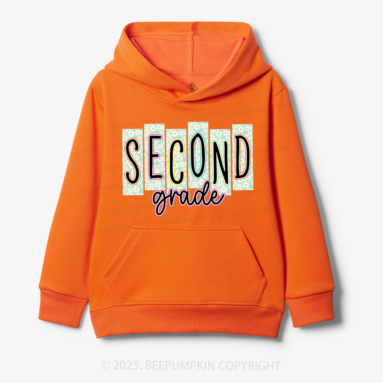 Personalized Floral School Days Kid's Hoodies Beepumpkin