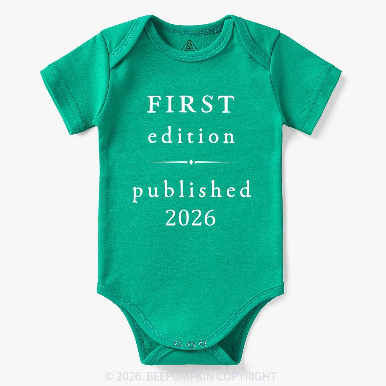 First Edition Published Bodysuit For Baby