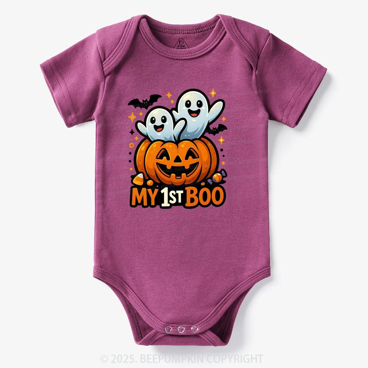 My First Halloween Bodysuit Beepumpkin