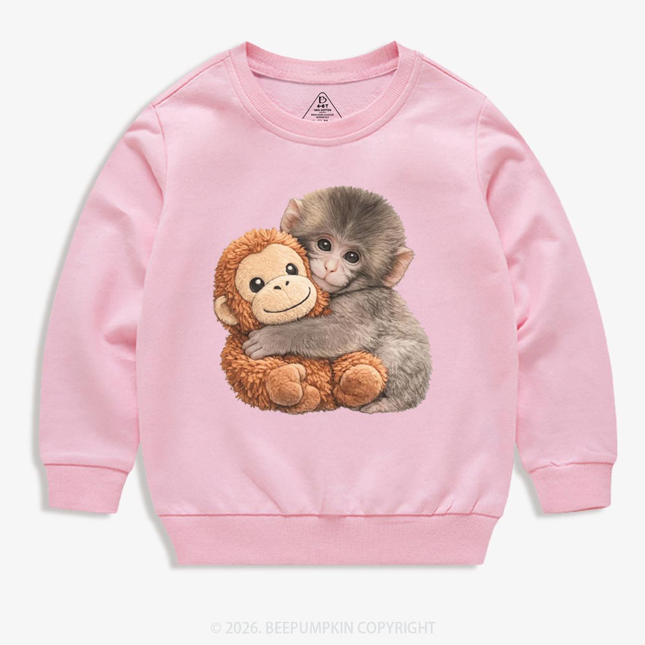 Punch The Monkey Kid's Sweatshirt