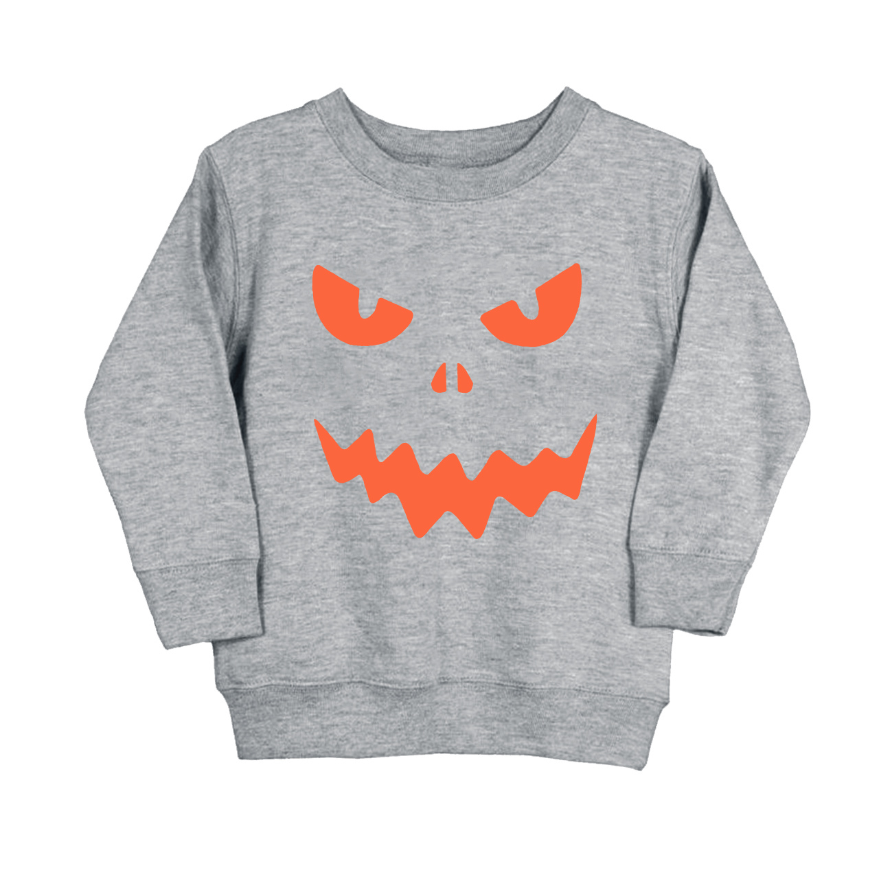 Halloween Terror Face Kids Sweatshirt