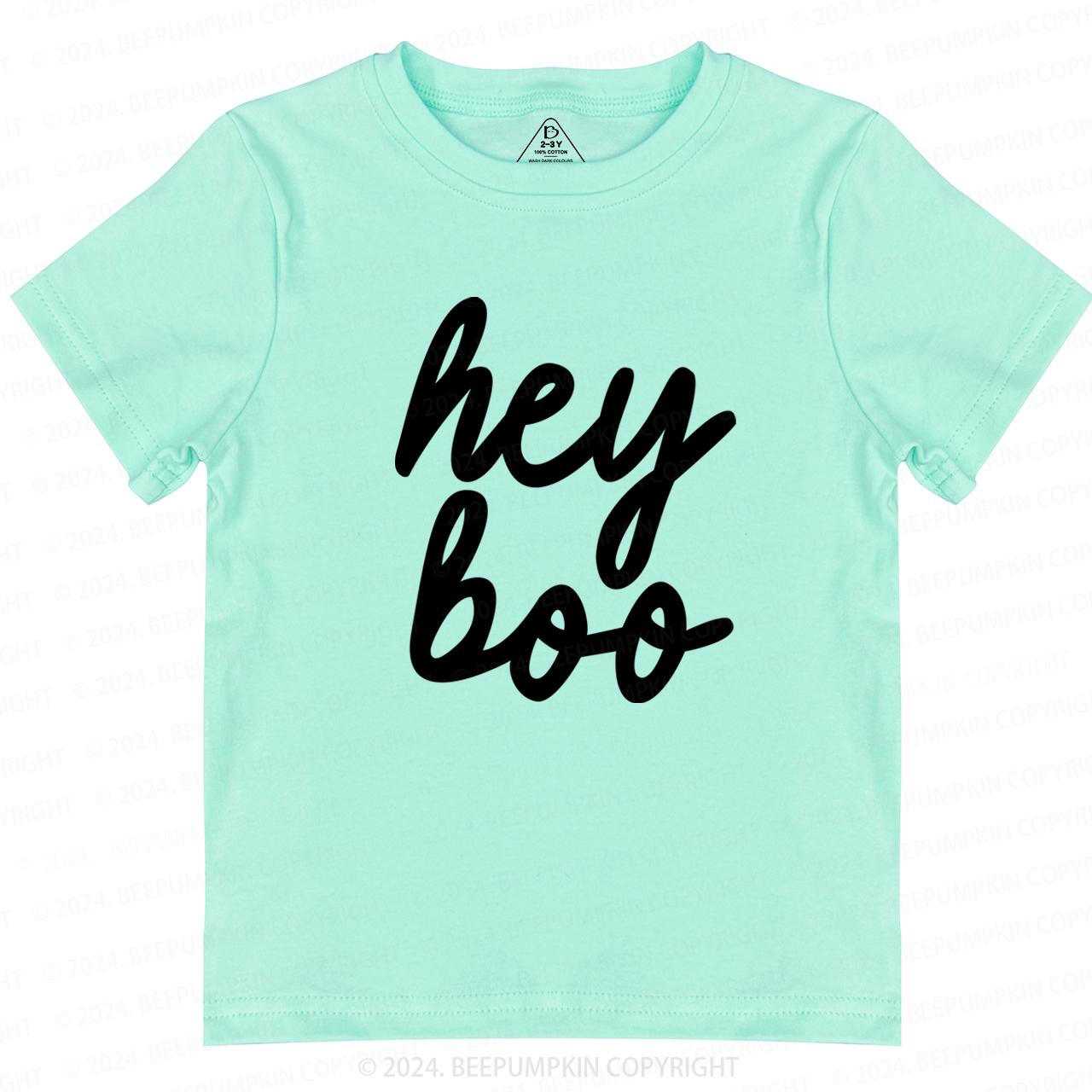Hey Boo Halloween Toddler&Kids Tees 