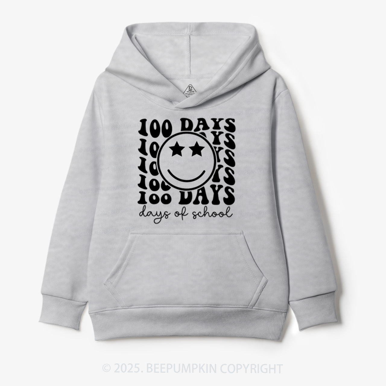 100 Days Of School Kid's Hoodies Beepumpkin