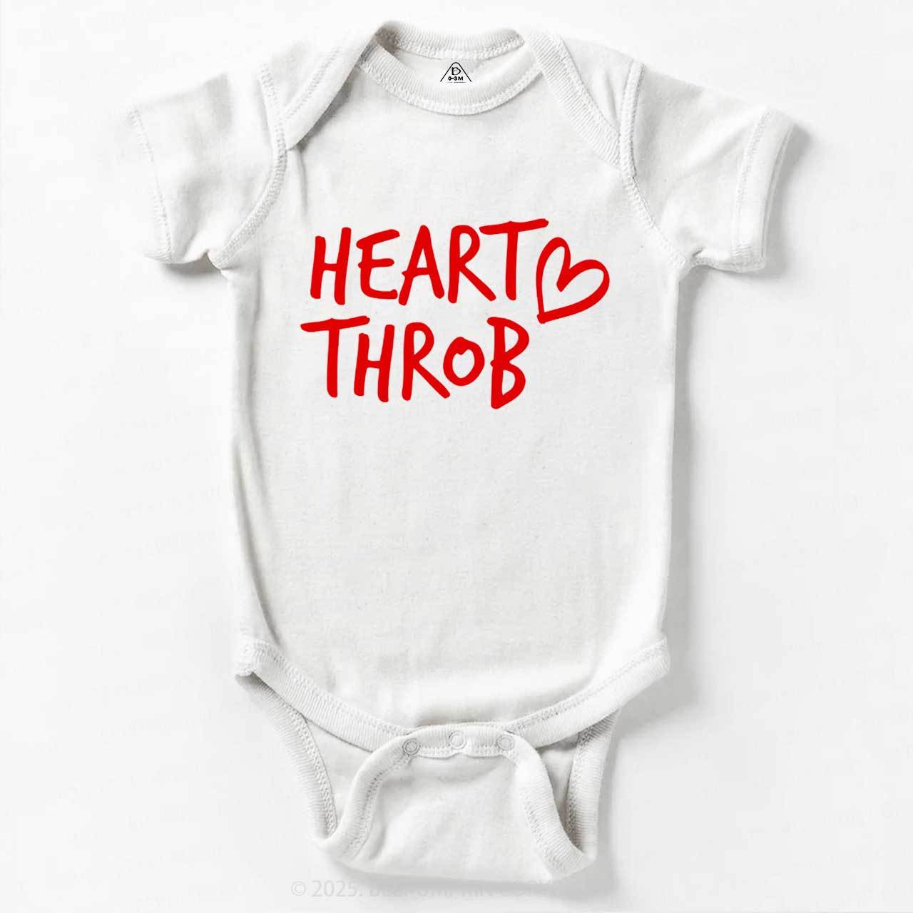 Heart Throb Valentine Bodysuit Beepumpkin