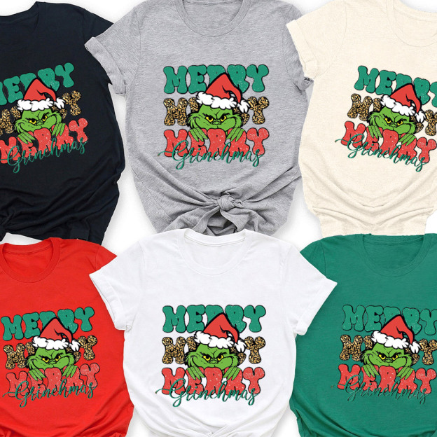 Merry Merry Christmas Family Matching Shirt