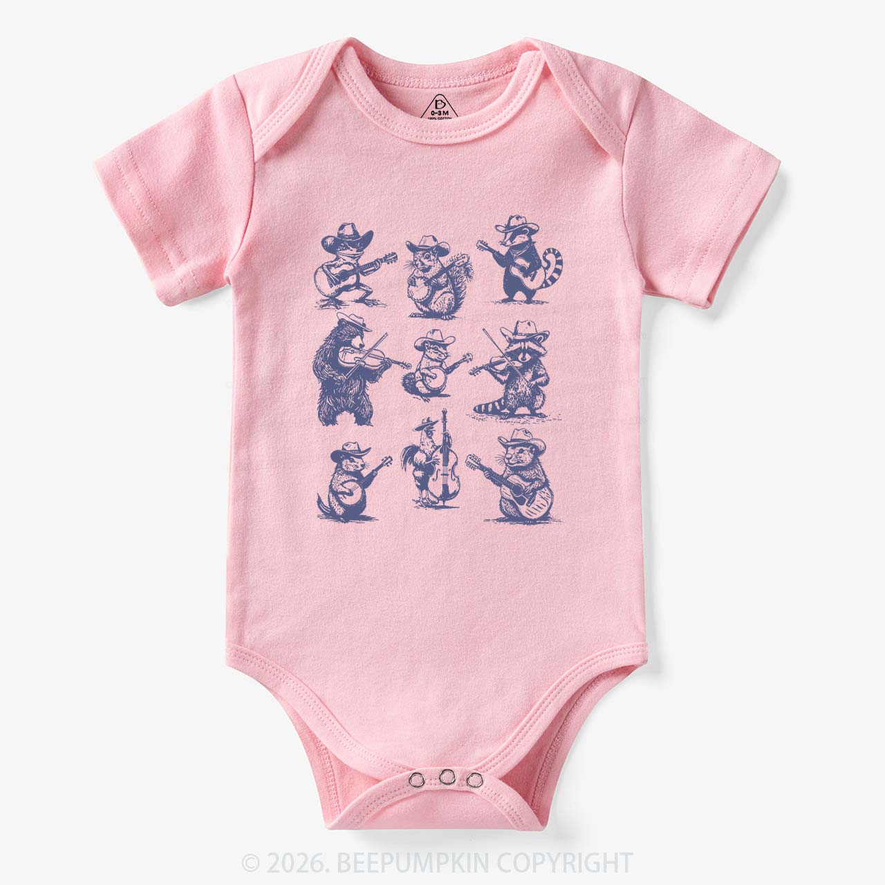 Animal Musicians Bodysuit