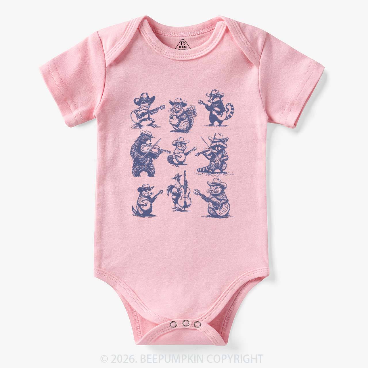 Animal Musicians Bodysuit