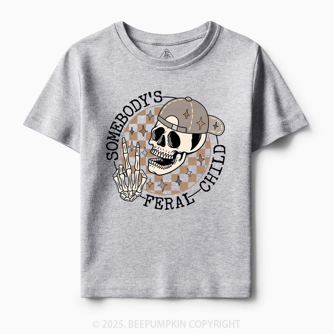 Somebody's Feral Child Toddler&Kid's Tees Beepumpkin 7