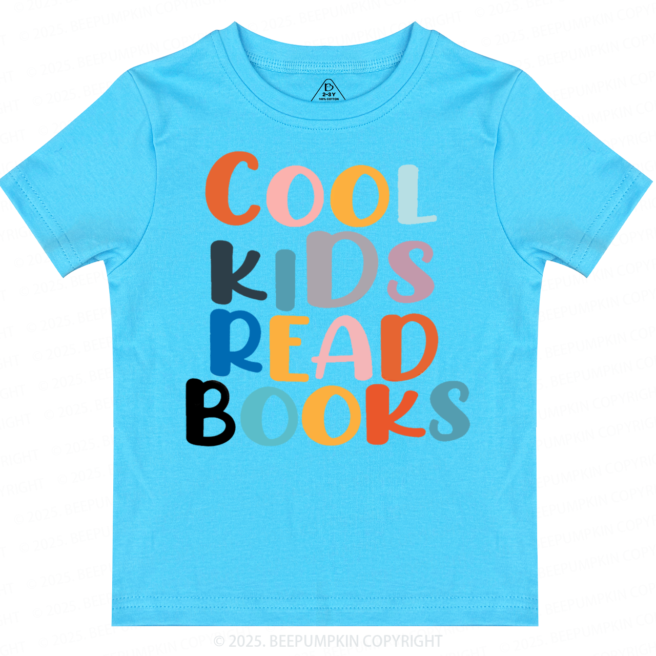 Cool Kids Read Books Toddler&Kid's Tees Beepumpkin