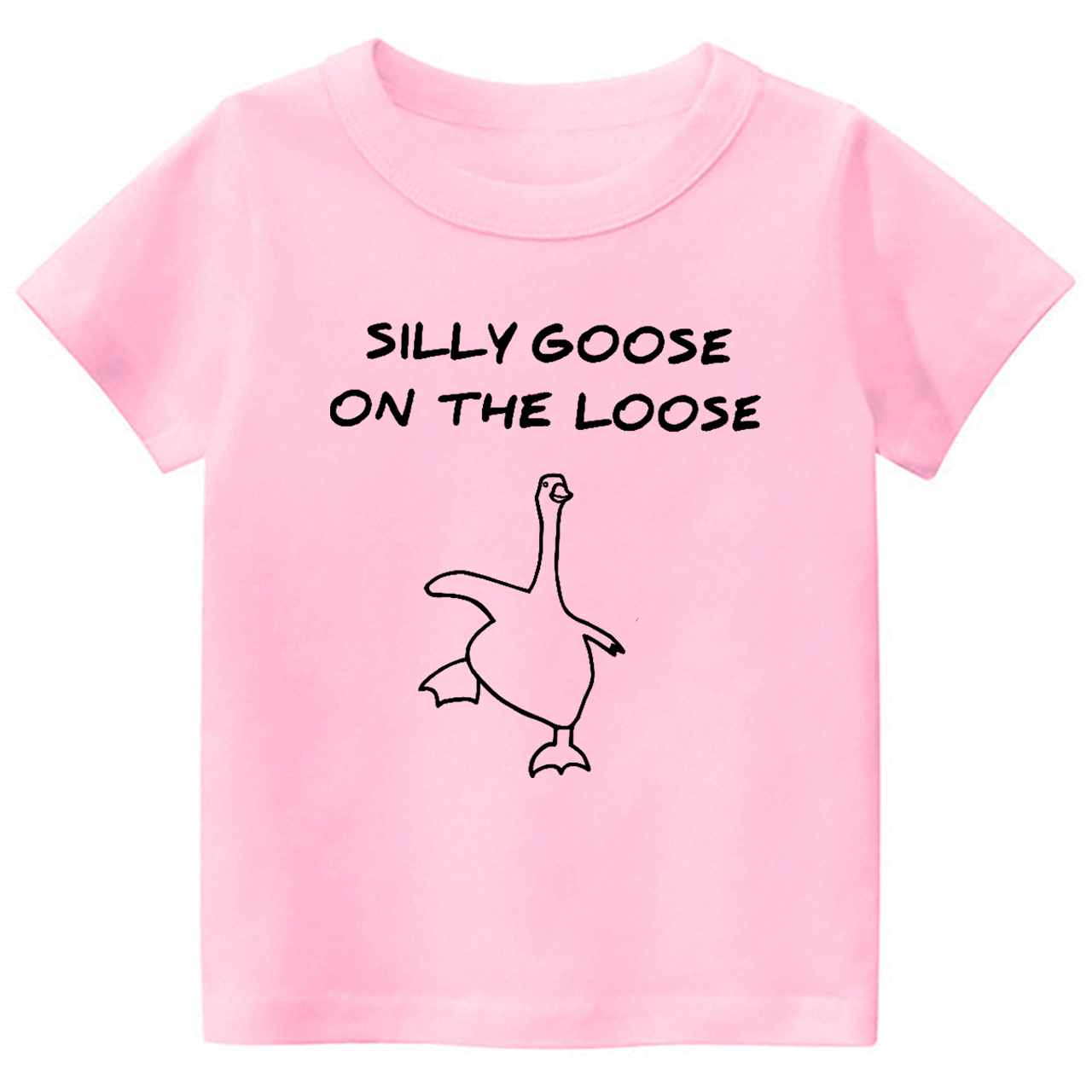 Silly Goose On The Loose Toddler&Kids Tees
