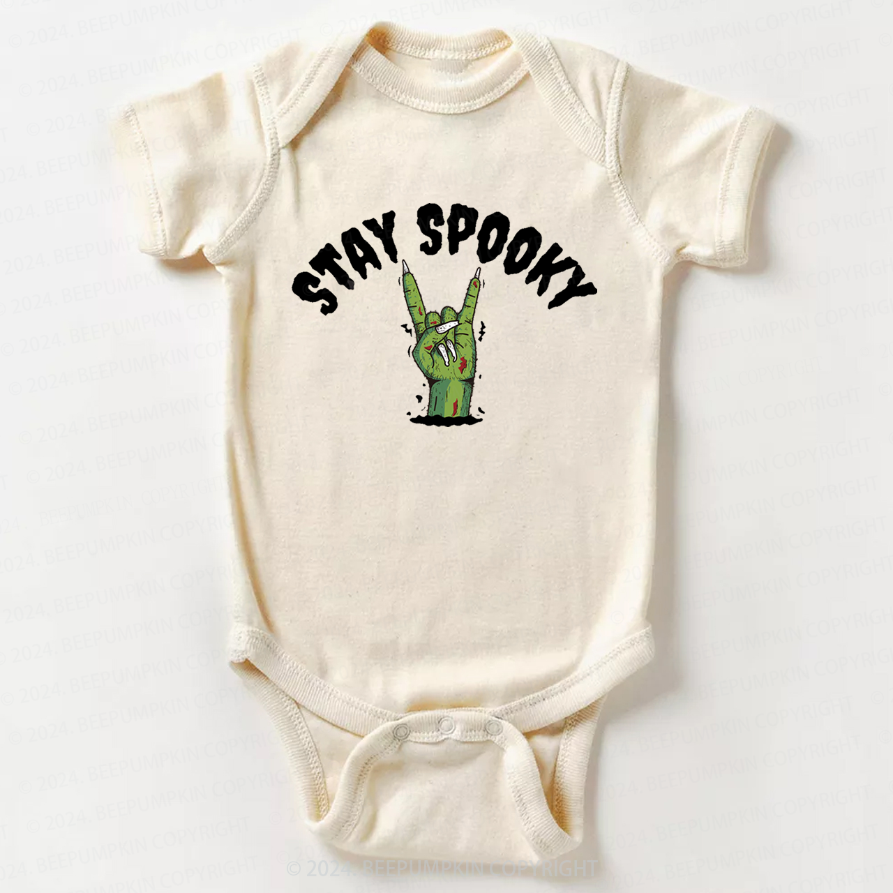 Halloween Stay Spooky Hand Bodysuits