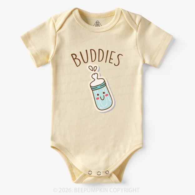 Drinking Buddies Twins Bodysuit