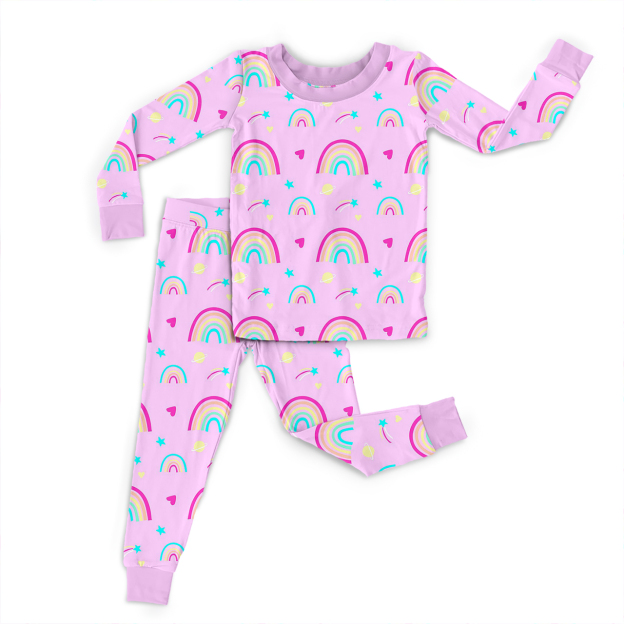 Rainbow Magic Two-Piece Pajama Set For Kids