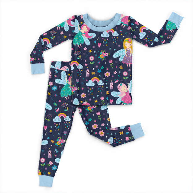 Starlight Fairy Two-Piece Pajama Set For Kids