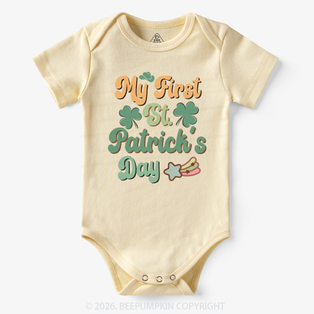 My First St. Patrick's Day Lucky Bodysuit