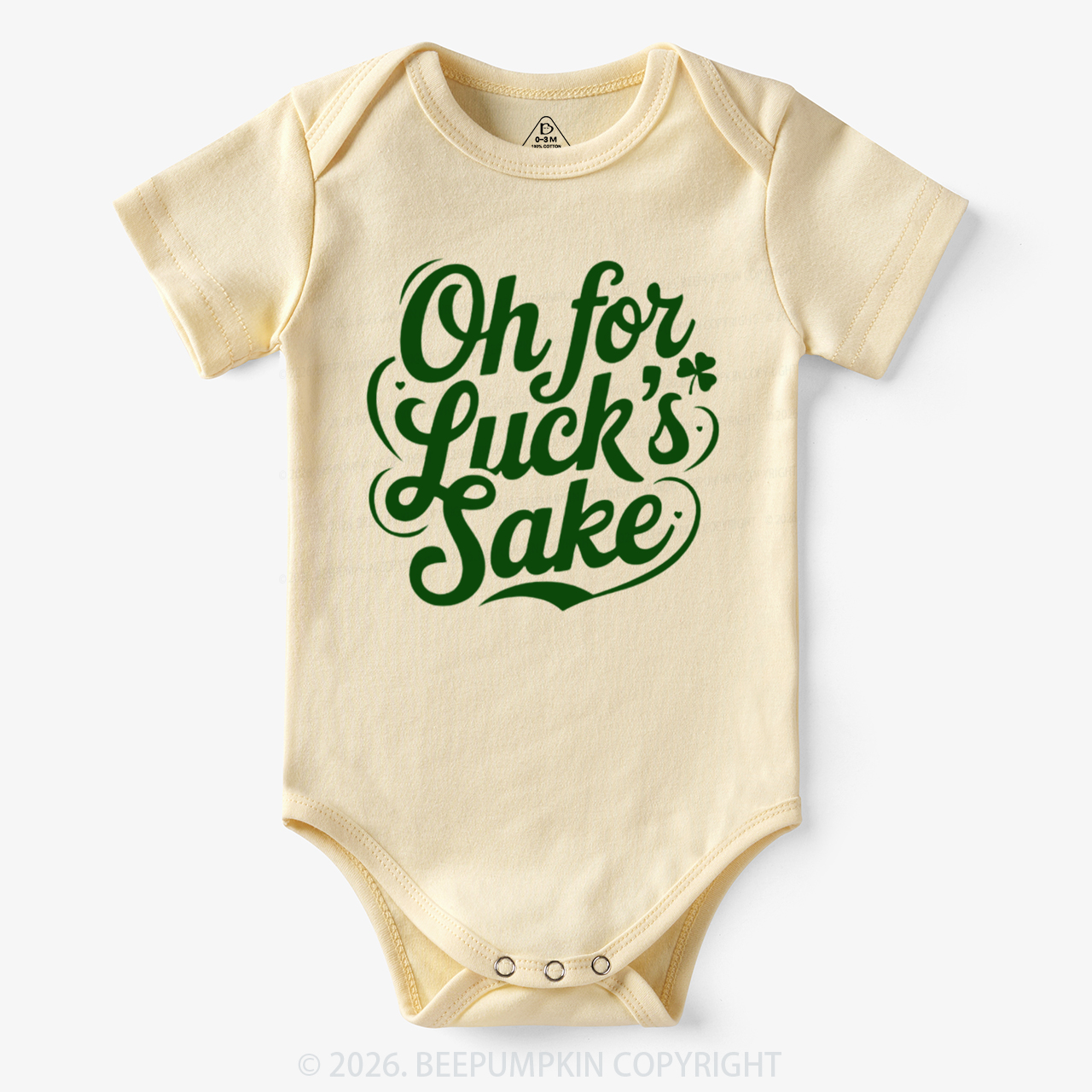 Oh For Luck’s Sake St. Patrick's Day Bodysuit