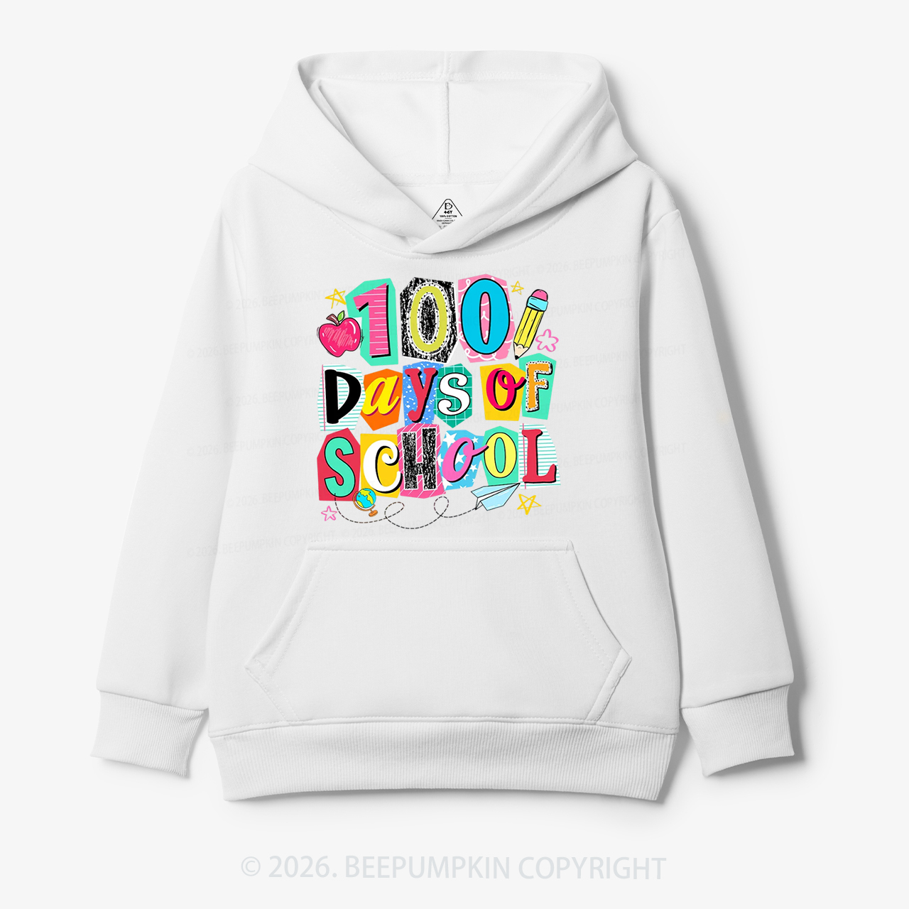 Personalized Pencil & Board Crew Kid's Hoodies Beepumpkin Sale-Beepumpkin™