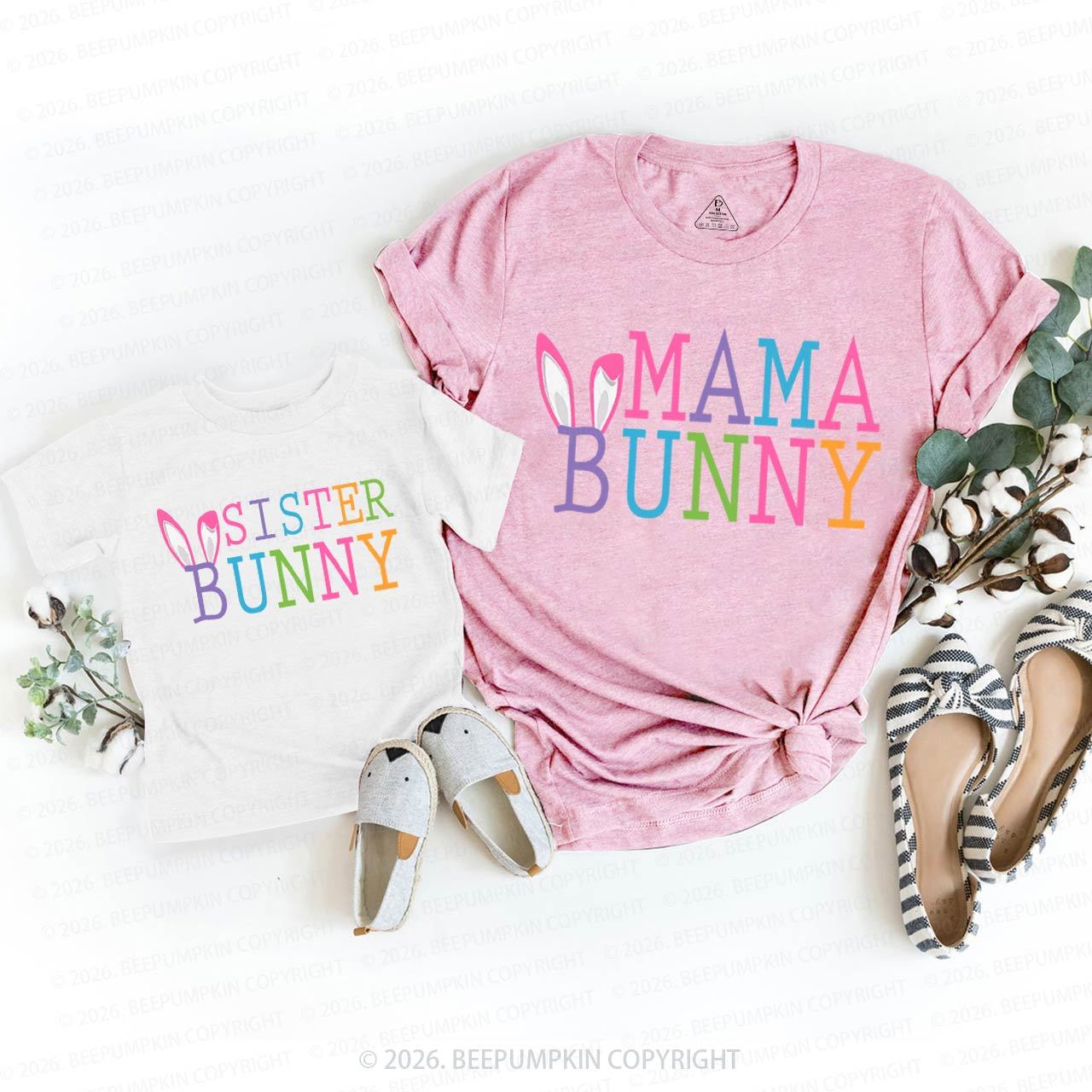 Easter Bunny Family Matching T-Shirts