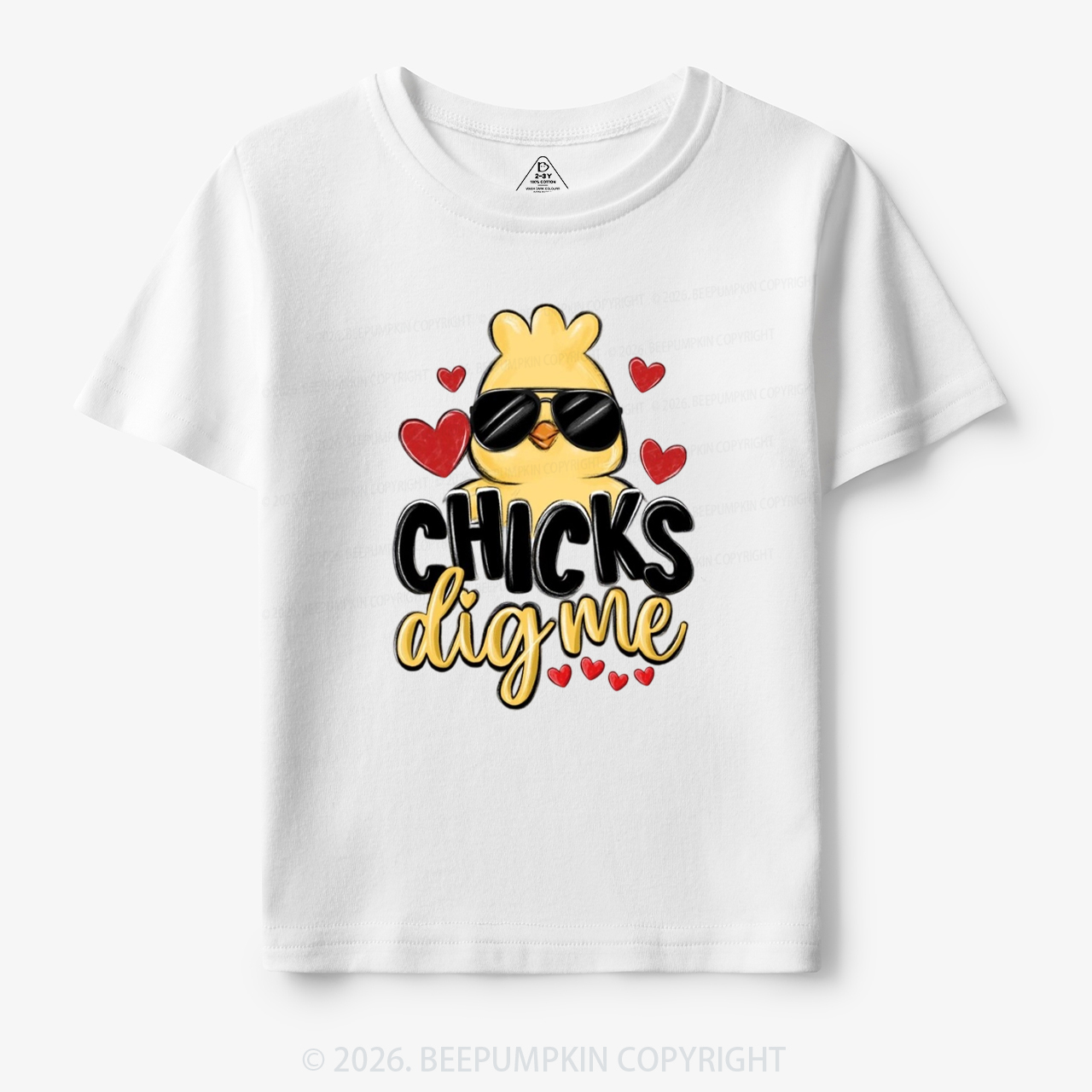 Chicks Dig Me Easter Toddler&Kid's Tees