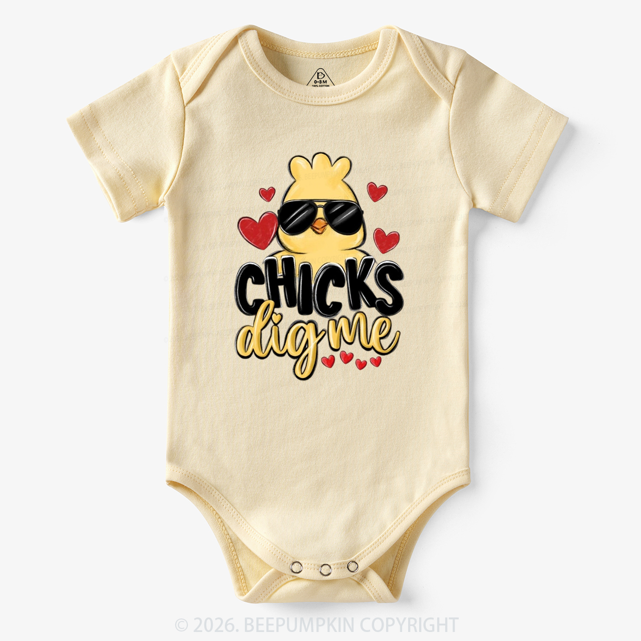 Chicks Dig Me Easter Bodysuit