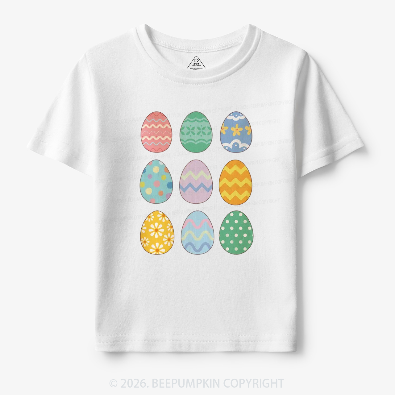 Cute Pastel Easter Egg Toddler&Kid's Tees