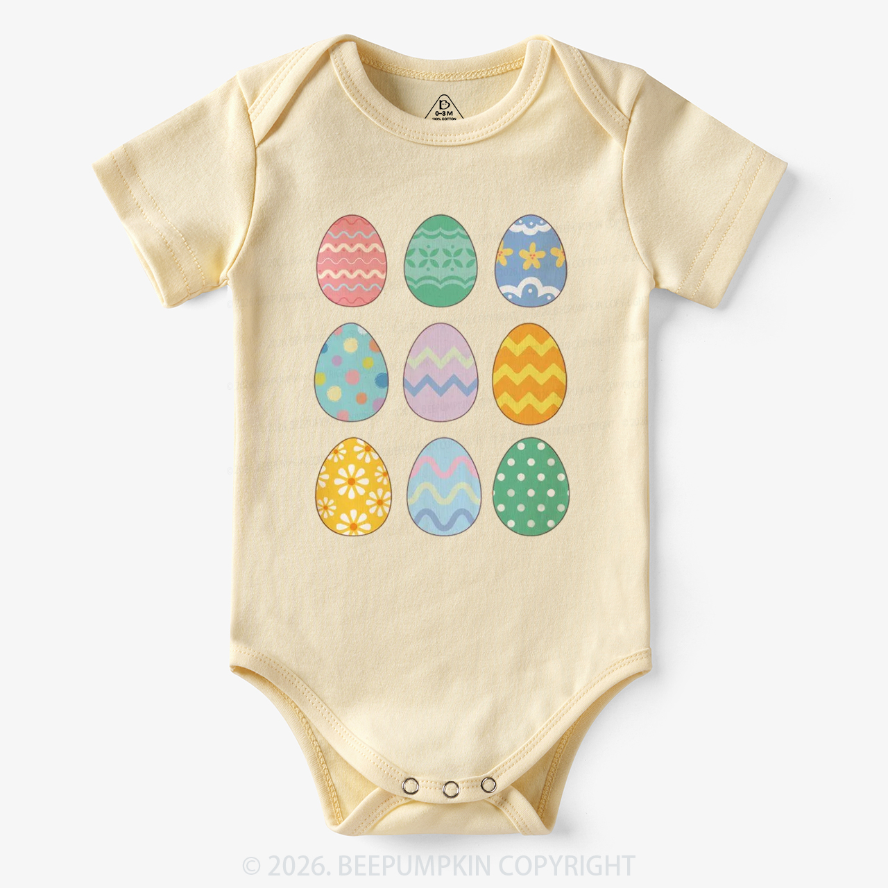 Cute Pastel Easter Egg Bodysuit