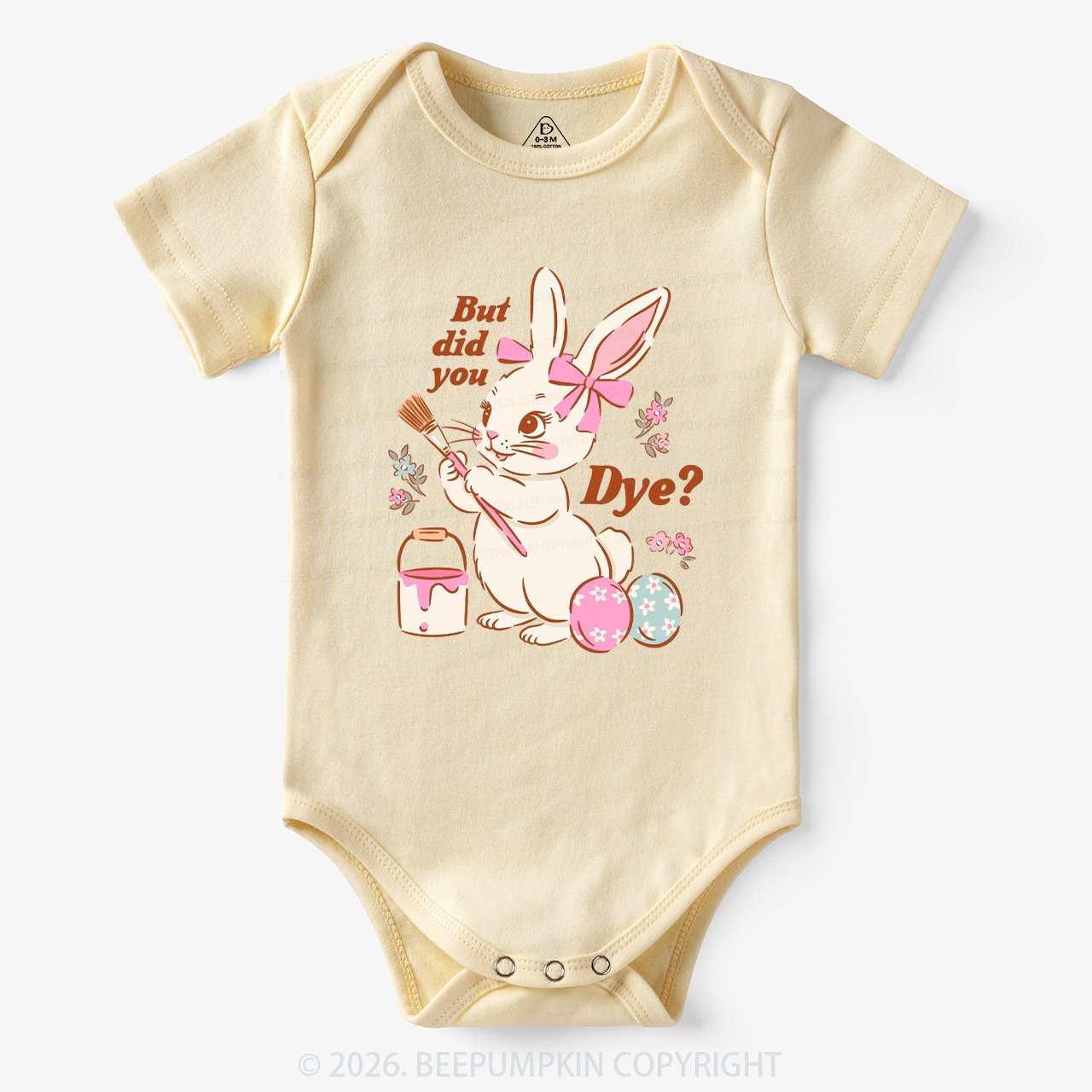 But Did You Dye Easter Rabbit Bodysuit