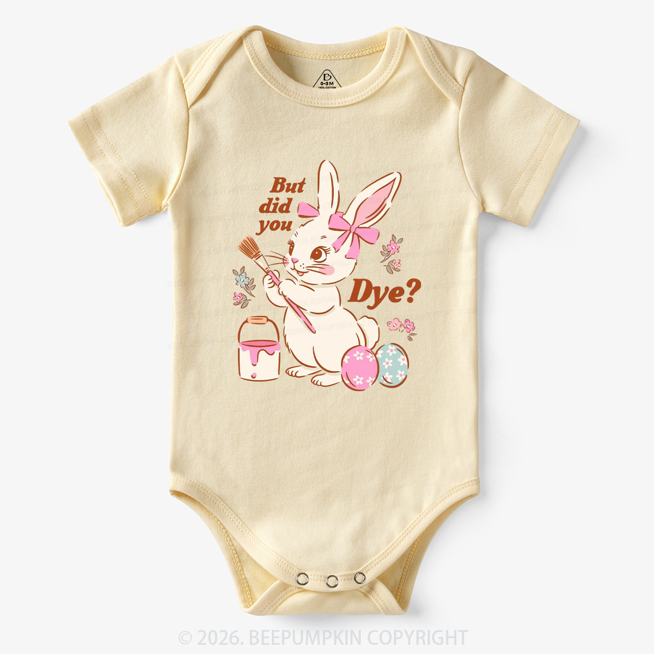 But Did You Dye Easter Rabbit Bodysuit