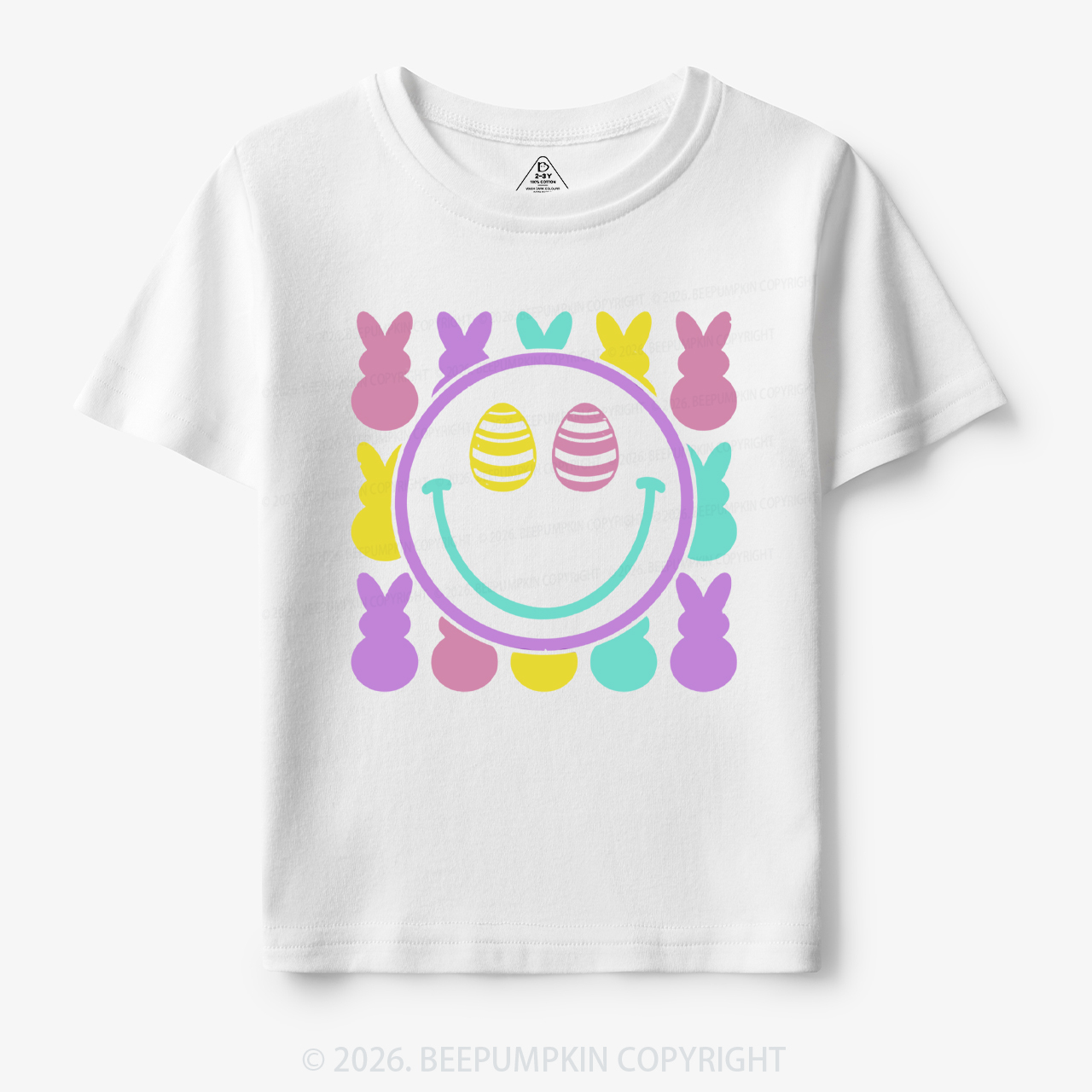 Easter Smiley Chilling Peeps Toddler&Kid's Tees