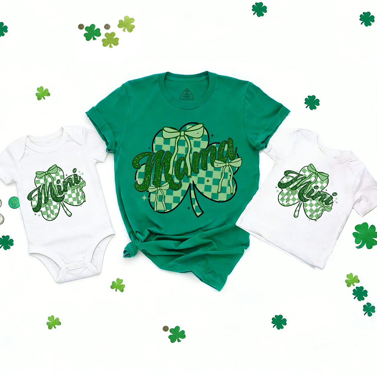 Lil’ Lucky Mini & Mama St. Patrick’s Day Matching T-Shirts