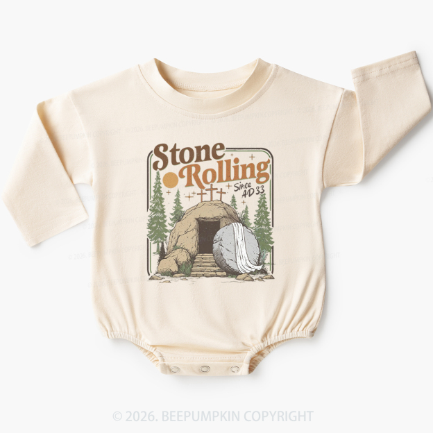 Trendy Music Easter Jesus Christ Baby Bubble Romper