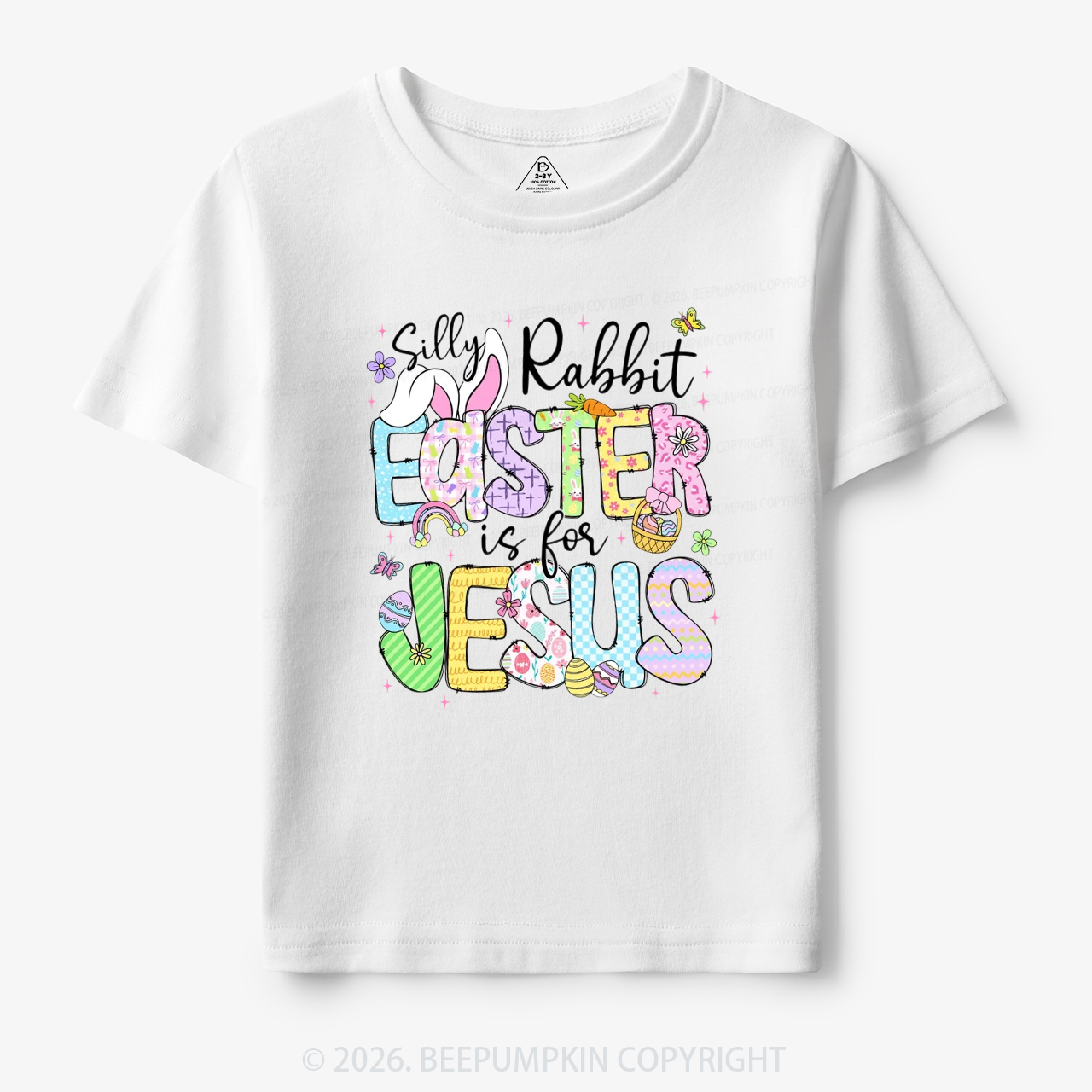 Silly Rabbit Easter If For Jesus Toddler&Kid's Tees