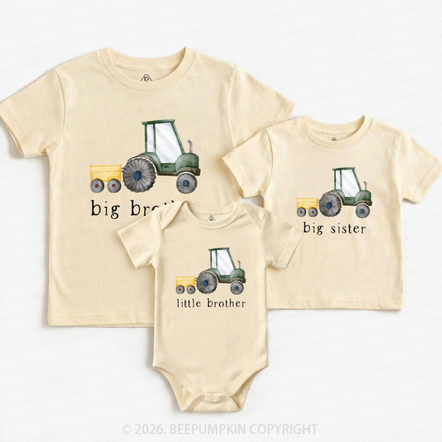 Tractor Country Matching Tees For Siblings